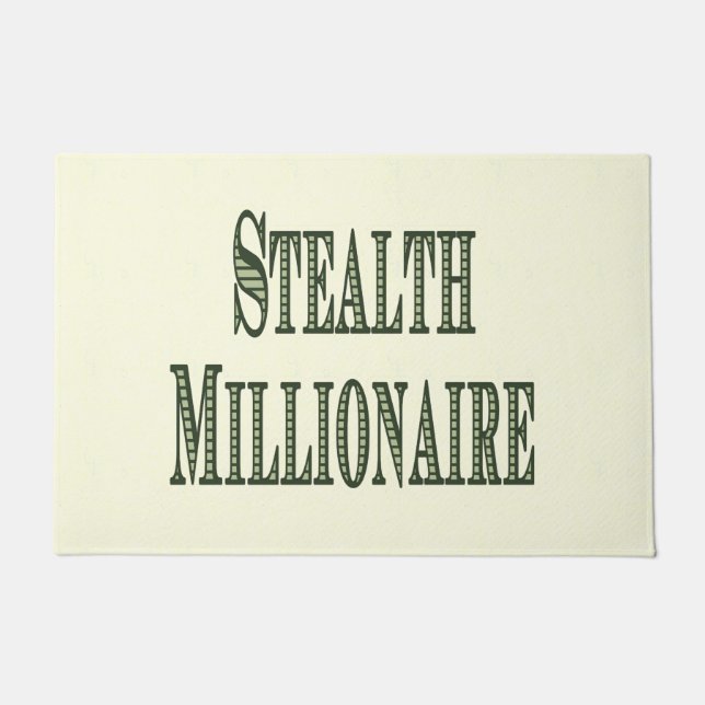 Felpudo Stealth Millionaire (Anverso)