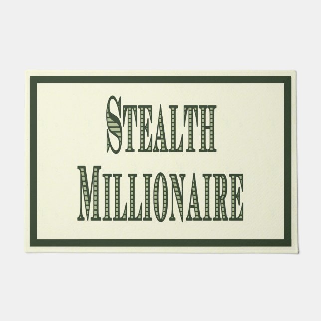 Felpudo Stealth Millionaire (Anverso)