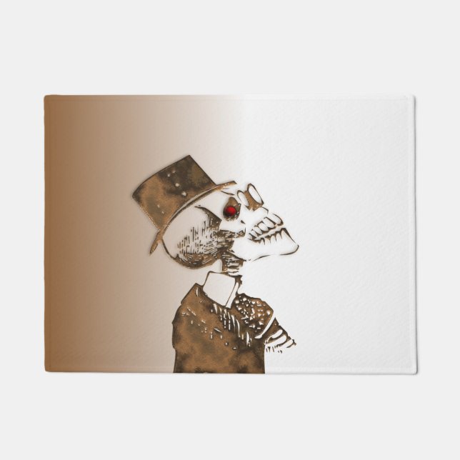 Felpudo Steampunk Skull (Anverso)