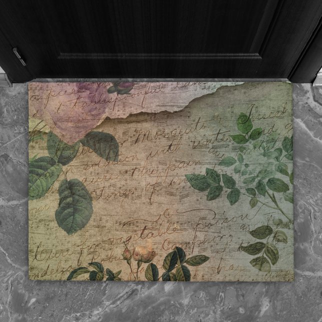 Felpudo Steampunk Torn Rosa | Efemera con problemas de cos (Subido por el creador)