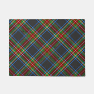 Felpudo Stewart Stuart Black Clan Tartan Plaid