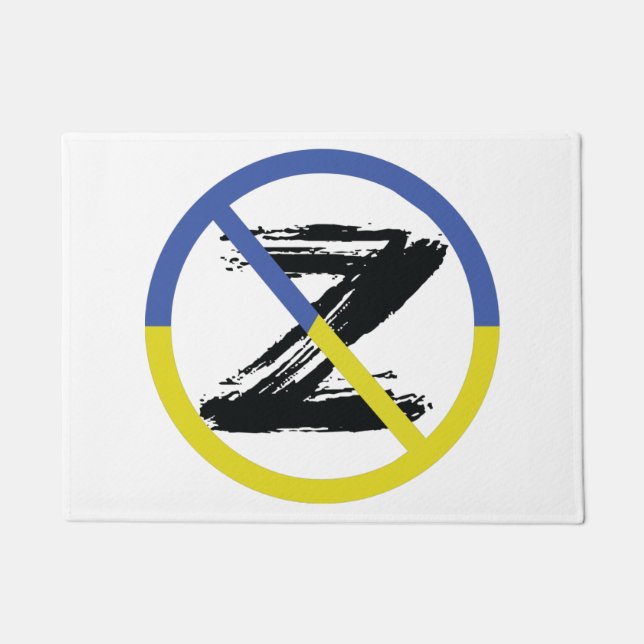 Felpudo Stop war in Ukraine Throw Pillow (Anverso)