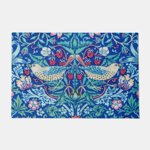 Felpudo Strawberry Thief Blue, William Morris