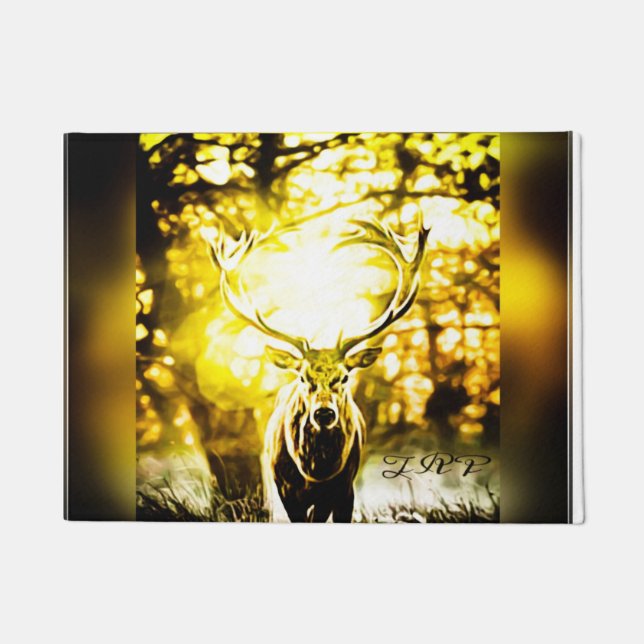 Felpudo Stunning Deer (Anverso)