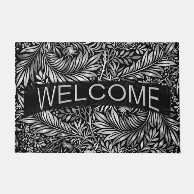 Felpudo Stunning Silver Fern (Anverso)