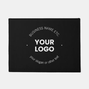 Felpudo Su logotipo comercial y su texto editable   Blanco