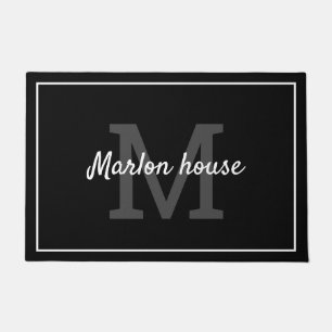 Felpudo Su nombre monogramado