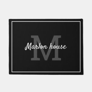 Felpudo Su nombre monogramado