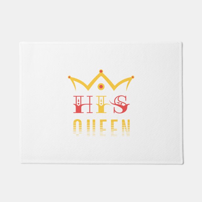 Felpudo Su Reina (Anverso)