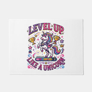 Felpudo Sube de Nivel como un Comercial de Unicornio Diseñ