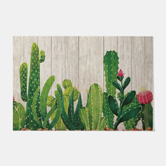 Felpudo Suculento Cactus Garden Mat, Decoración Interior