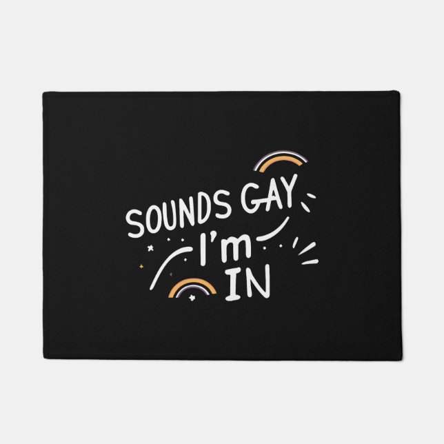 Felpudo Suena gay im en Copy (Anverso)