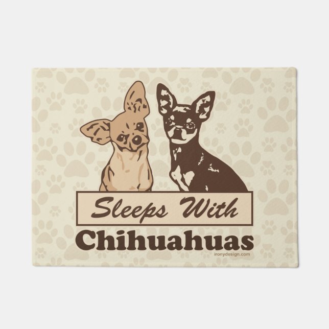 Felpudo Sueños con las chihuahuas (Anverso)