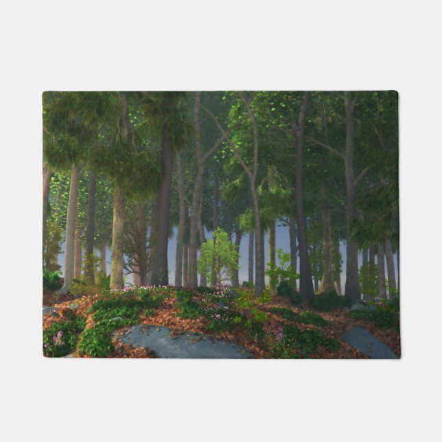 Felpudo Summer Leaves Doormat (Anverso)