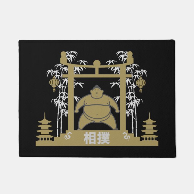 Felpudo Sumo Wrestler (Anverso)