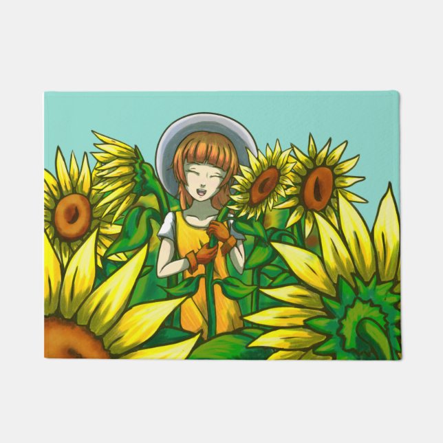 Felpudo Sunflower (Anverso)