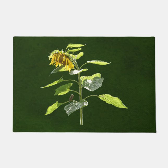 Felpudo Sunflower y Sparrow (Anverso)
