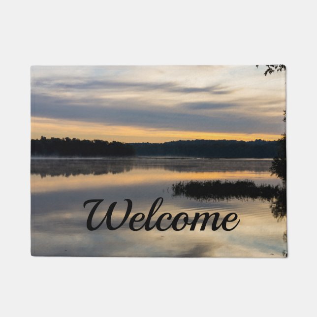 Felpudo Sunrise Glory Welcome Doormat (Anverso)