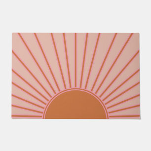 Felpudo Sunrise Terracotta Earth Tones Sunshine