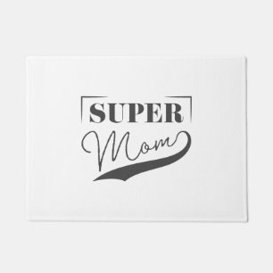 Felpudo Super Mamá