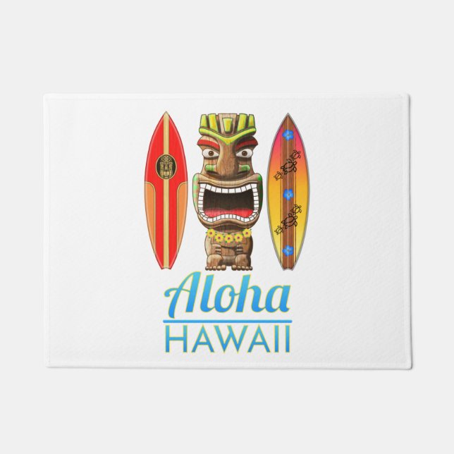 Felpudo Surf Aloha Hawaii Hawaii (Anverso)