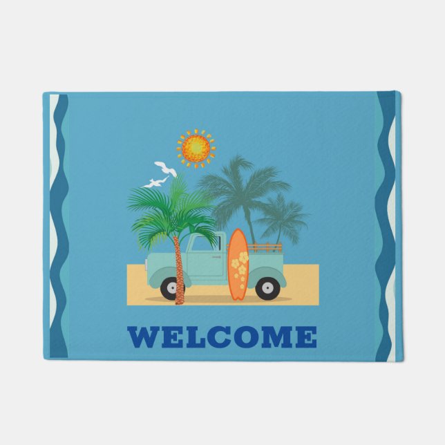 Felpudo Surfer Door Mat (Anverso)