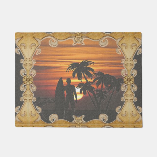 Felpudo Surfer Door Mat (Anverso)