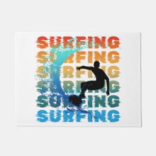 Felpudo surfing verano surfista playa surf océano