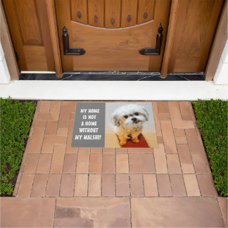 Felpudo Sweet Malshi Dog Doormat