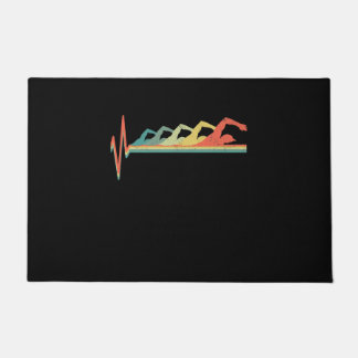 Felpudo Swimmer Heartbeat Gift Premium