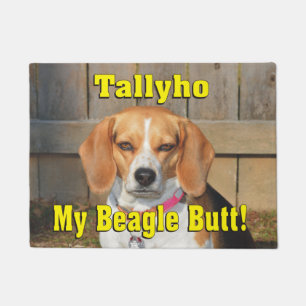 Felpudo ¡Tallyho mi extremo del beagle! Beagle gruñón