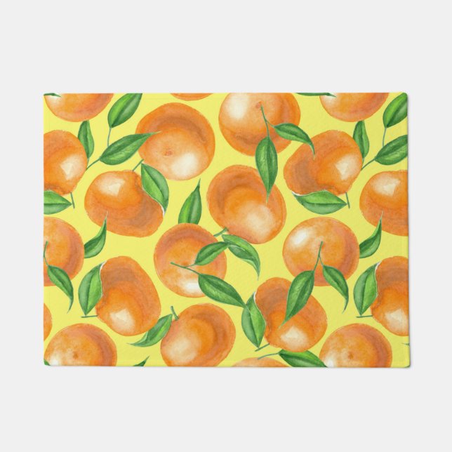 Felpudo Tangerinas acuáticas (Anverso)