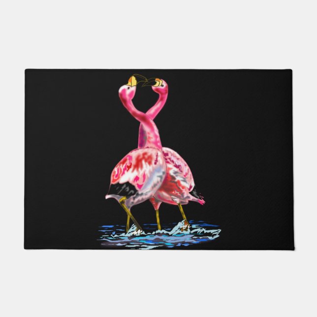 Felpudo Tango Flamingo (Anverso)