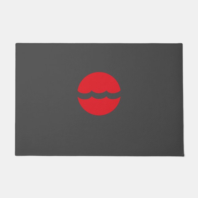Felpudo Tapa de la puerta del sol emergente (Anverso)