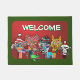 Felpudo Tapa de puerta de la Quirosa Alpaca