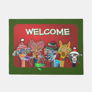 Felpudo Tapa de puerta de la Quirosa Alpaca