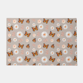 Felpudo Tapete de Borboletas Monarca