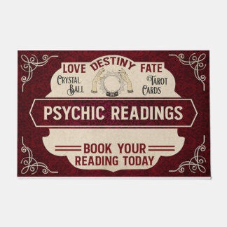 Felpudo Tarot Book Your Reading Today Rug
