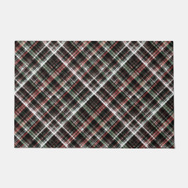 Felpudo Tartán de Navidades texturados.