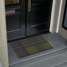 Felpudo Tartan Plaid Escocés Verde Azul Rojo