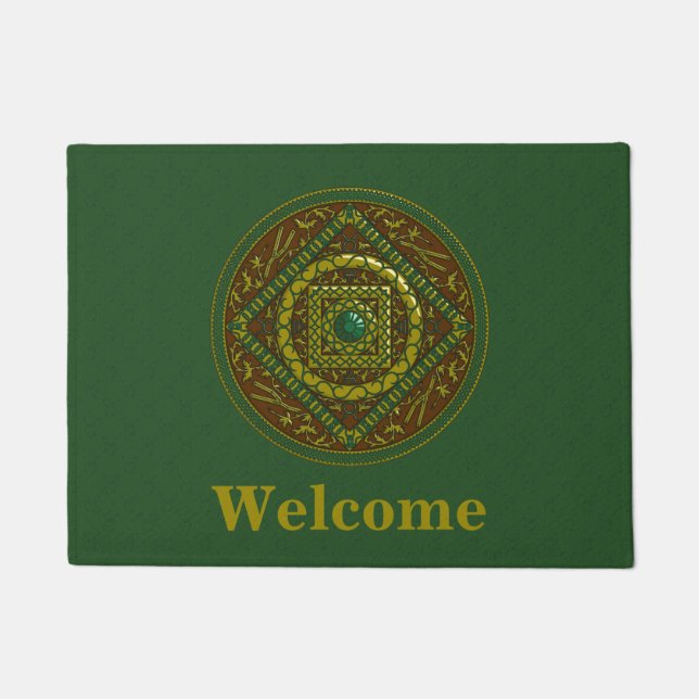 Felpudo Taurus Mandala Doormat (Anverso)