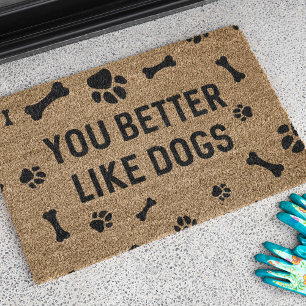 Felpudo Te Gustan Los Perros