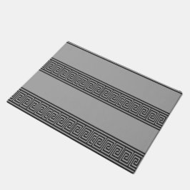 Felpudo Teclas grises en negro y gris