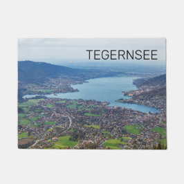 Felpudo Tegernsee Bavaria Lake Germany Panorama Souvenir