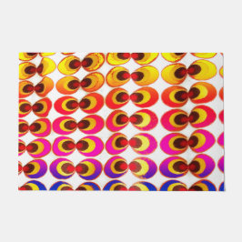 Felpudo Tejidos psicodélicos