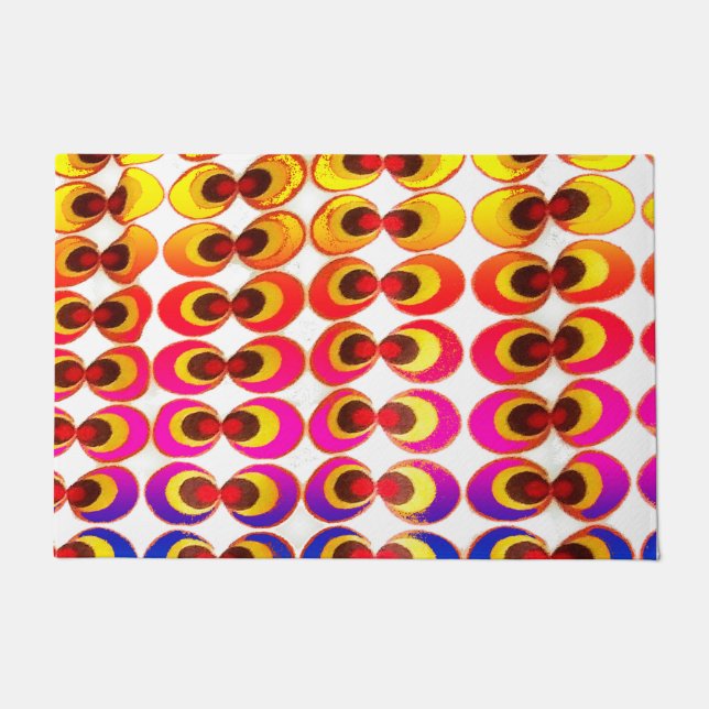 Felpudo Tejidos psicodélicos (Anverso)