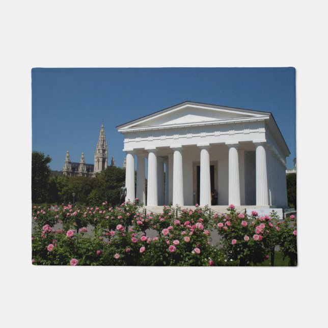 Felpudo Templo de Theseus Viena Austria (Anverso)