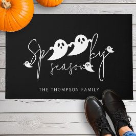 Felpudo Temporada de fantasmas blancos nombre familia Hall
