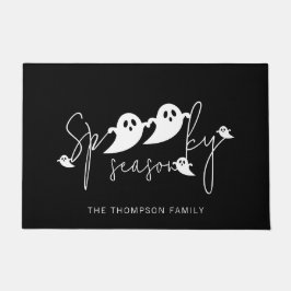 Felpudo Temporada Espeluznante Fantasmas Blancos Nombre de
