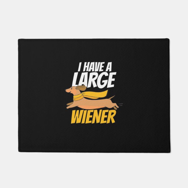 Felpudo Tengo Un Visero Grande (Anverso)